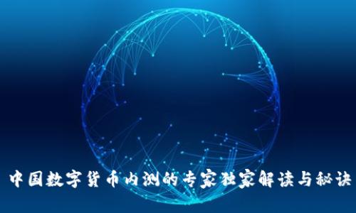 中国数字货币内测的专家独家解读与秘诀