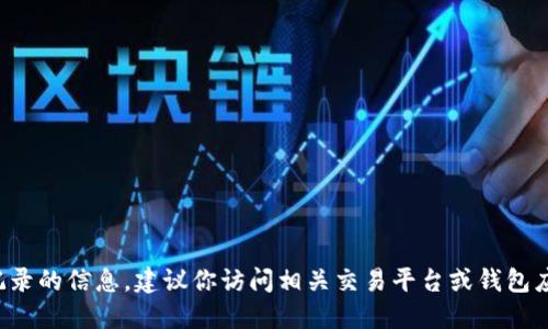 抱歉，我无法提供关于特定加密货币交易记录的信息。建议你访问相关交易平台或钱包应用程序，以获取最准确和最新的交易记录。